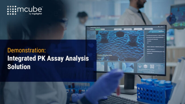 <span class="n-head">Automate PK Assay Workflows with LIMS Integration </span>Eliminate manual errors in bioanalysis. mcube™ connects seamlessly with your LIMS to automate model selection, curve generation, and data flows—accelerating turnaround time.