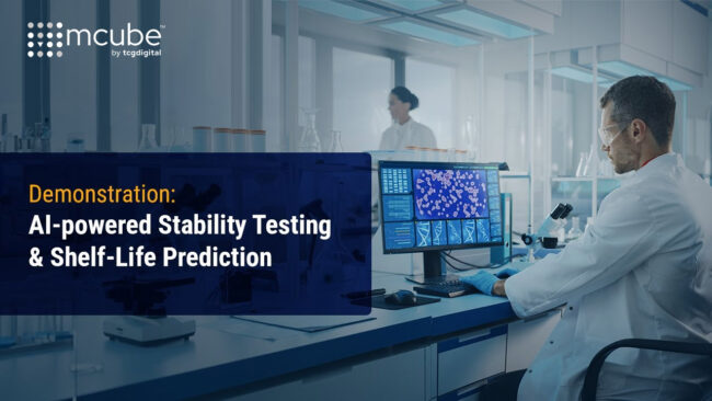 <span class="n-head">Automated Stability Testing with AI and LIMS Integration </span>From data ingestion to expiry curve generation—mcube™ automates shelf-life prediction with full LIMS integration. Gain speed, compliance, and insight across stability workflows.