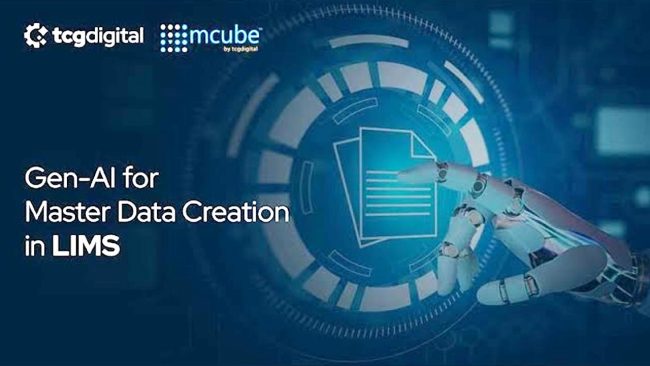 <span class="n-head">Gen AI for Master Data Creation in LIMS </span>Automate master data creation with mcube™ using GenAI and multimodal LLMs. Extract, validate, and onboard data up to 10x faster with 98% less rework and full traceability.