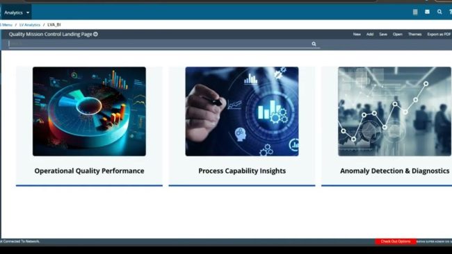 <span class="n-head">Real-Time Quality Intelligence for Manufacturing Operations </span>Gain real-time visibility into quality performance, detect anomalies early, and enable faster diagnostics. Quality Mission Control combines analytics and AI-driven insights to prevent failures.