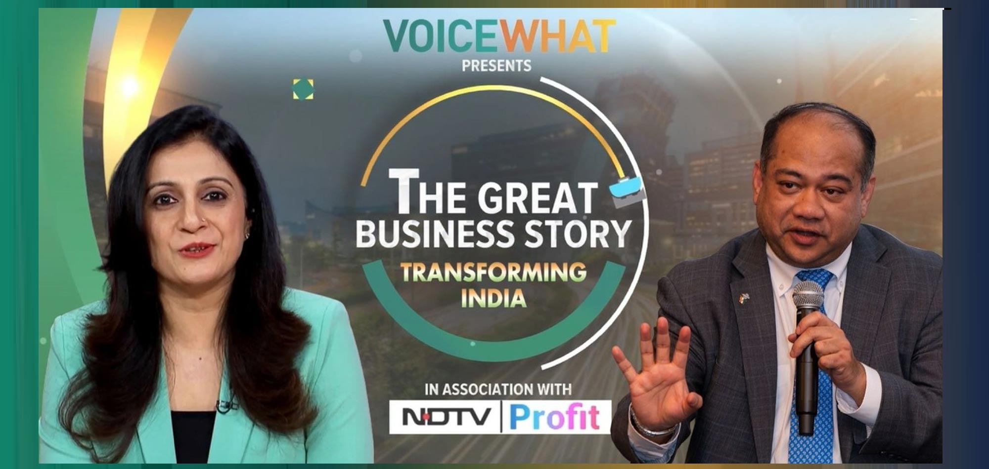<span class="ntab">Thought Leadership</span>Debdas Sen, CEO, TCG Digital on NDTV Profit Interview